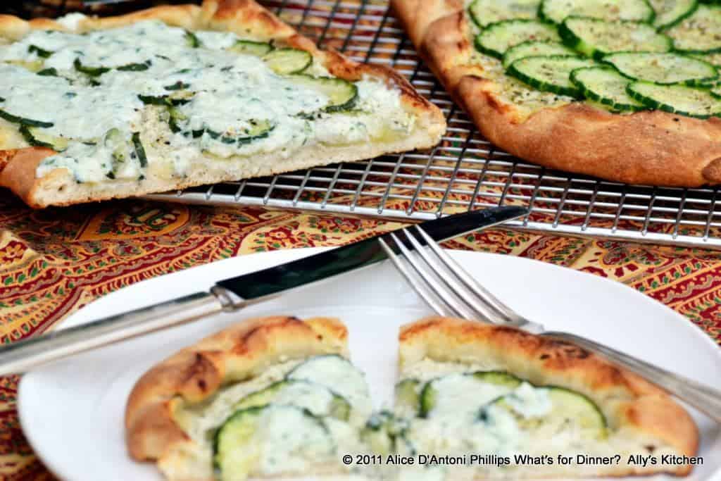 English Cucumber Galette