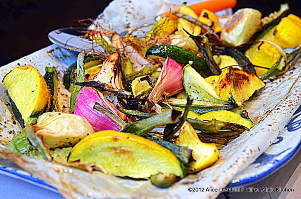 ~lemon pepper rustic farm veggies~