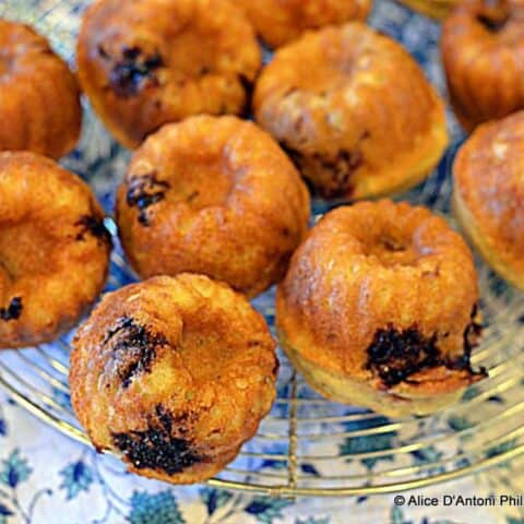 Blackberry Ricotta Muffins