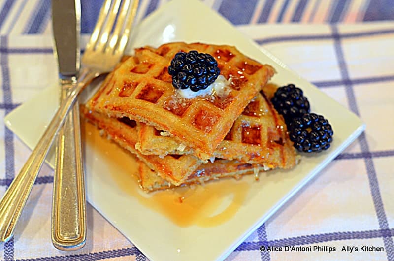 dessert waffles