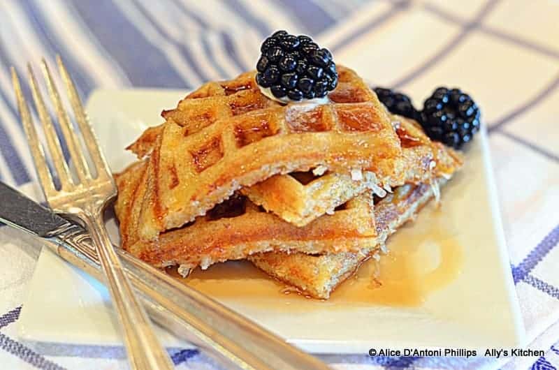 dessert waffles