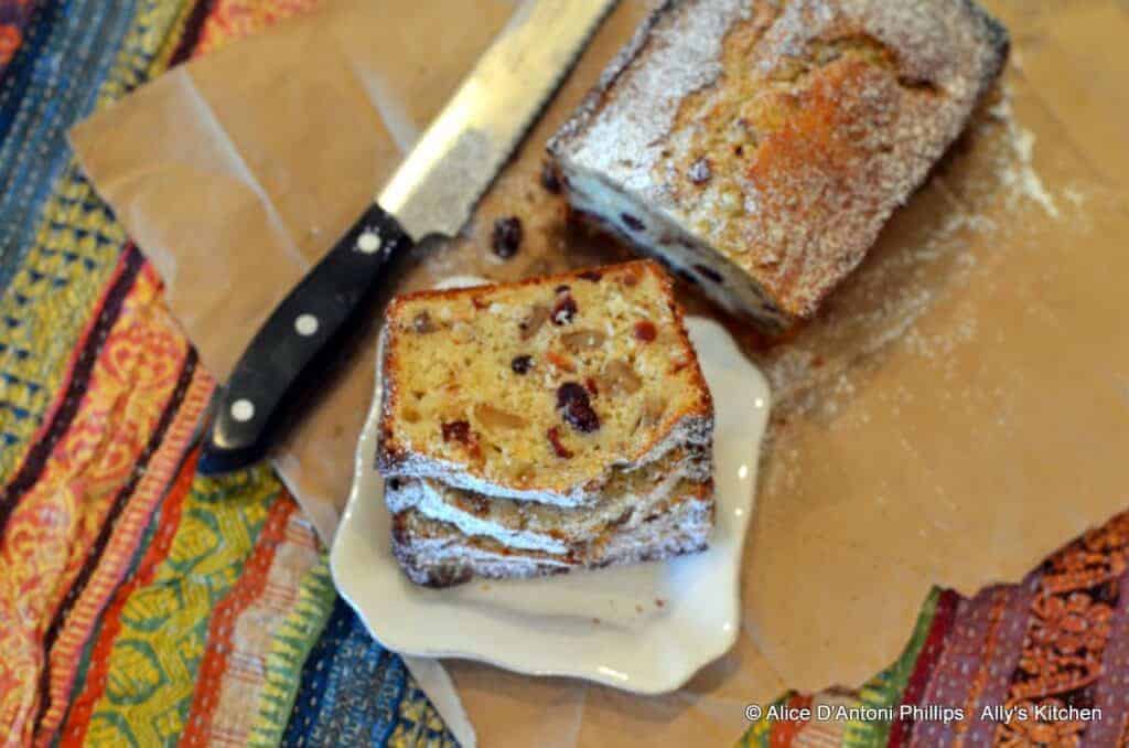 Applesauce Coconut Cranberry Walnut Bread Coconut Bread Recipe