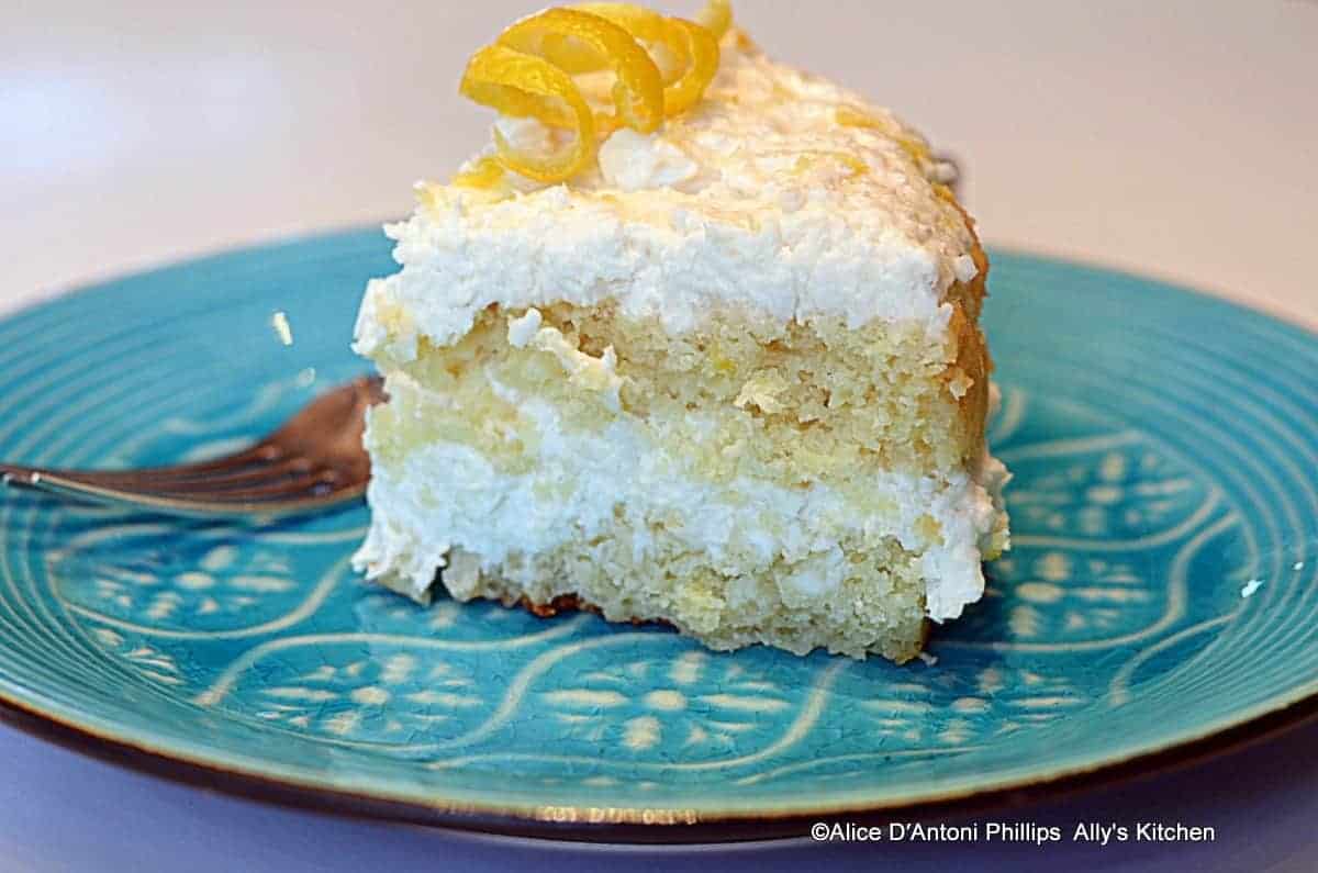 Lemon Coconut Cake