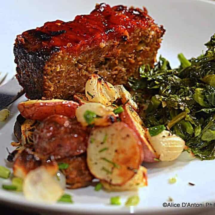 Chorizo Beef Meatloaf with Spicy Oriental Sweet Chili Sauce