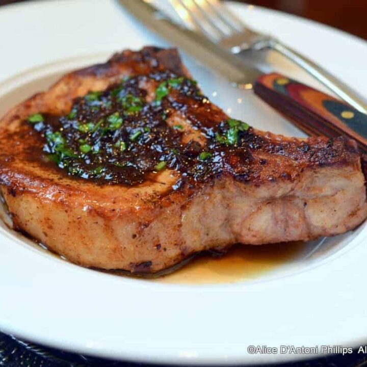 bone in pork chop