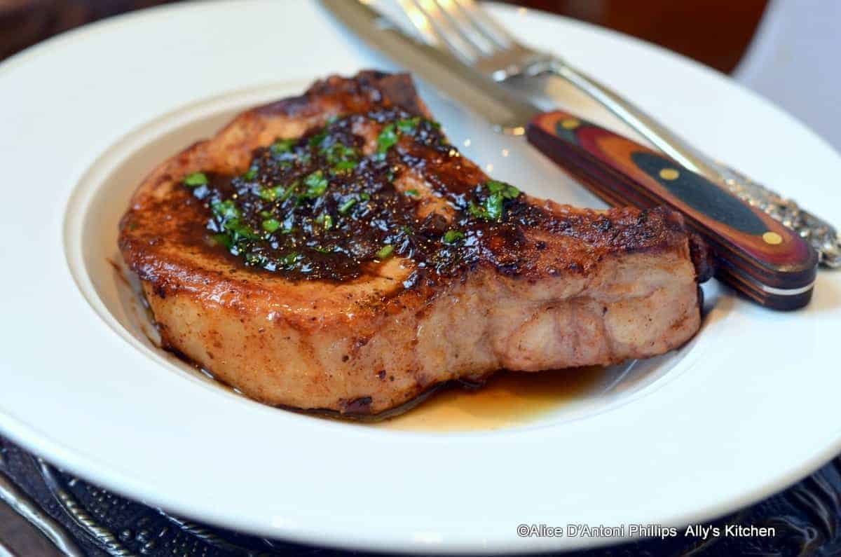 bone in pork chop