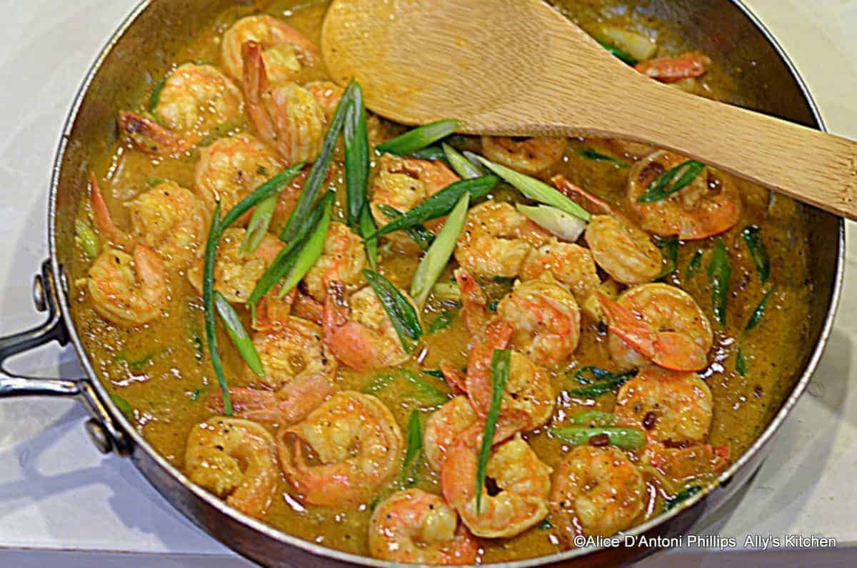 madras curry shrimp