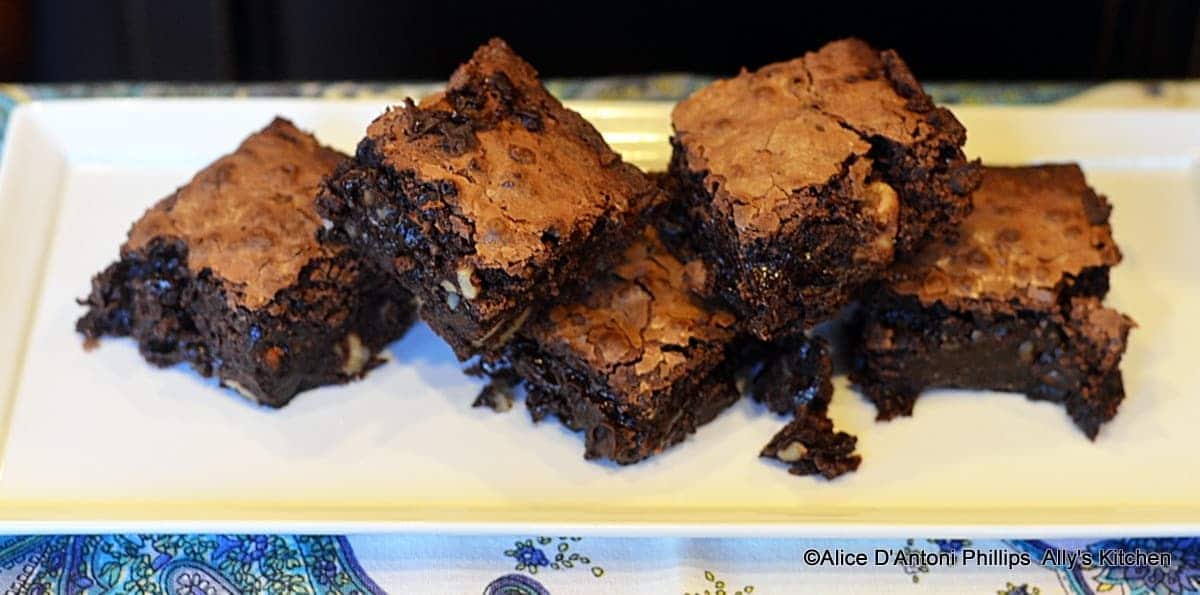 Lava Double Nut Brownies