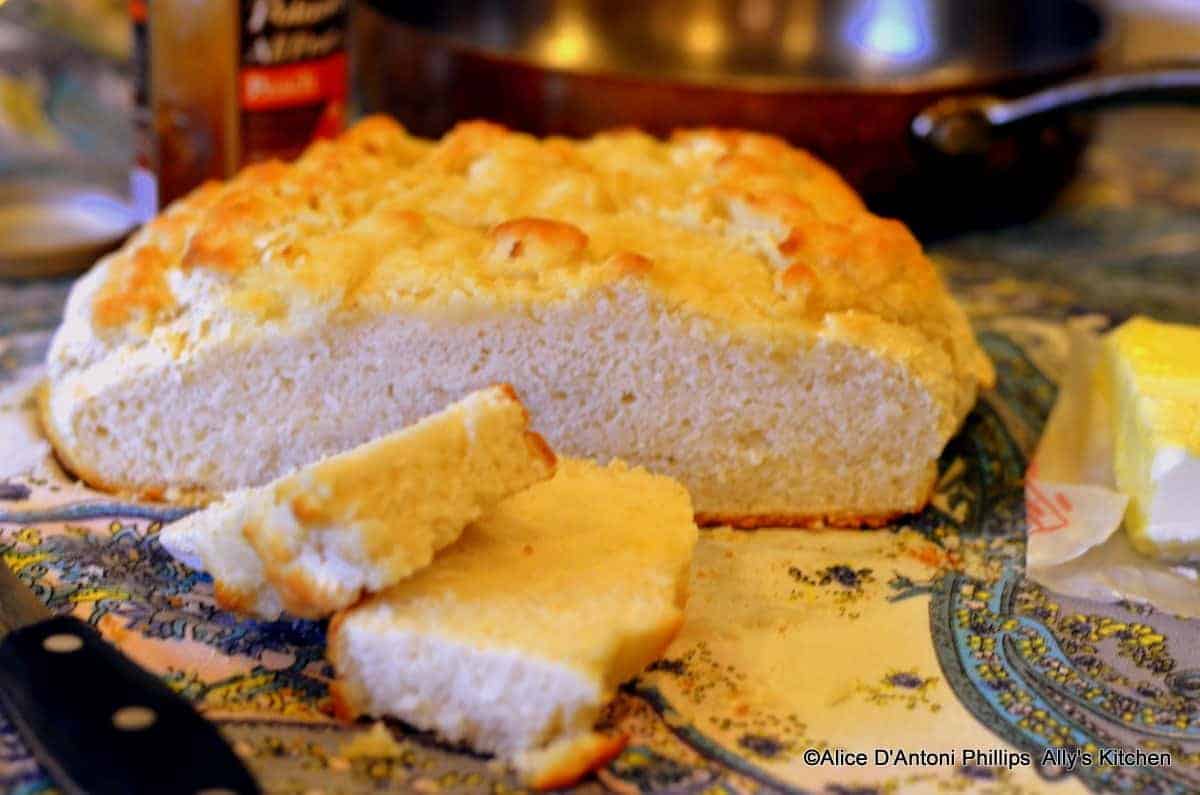 Crunchy Yeast Buttermilk White Bread   