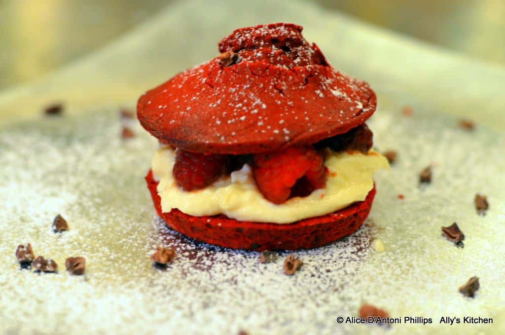 Spicy Chocolate Red Dragon Cookie Sandwich