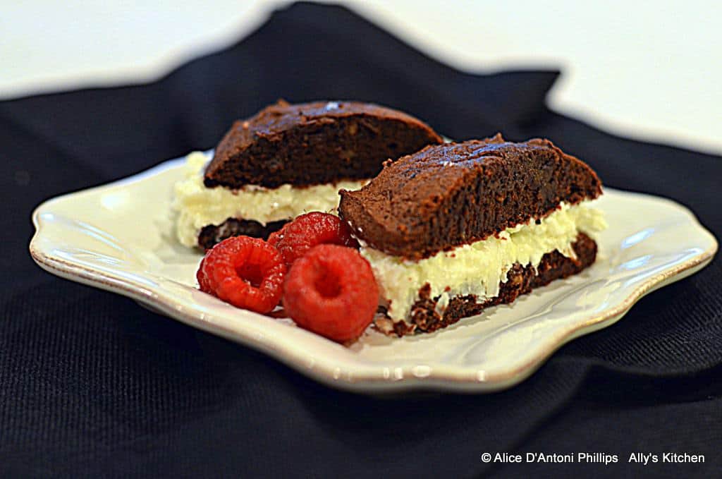 Sumatra Chocolate Coconut Cream Filled Sandwich Cookie 