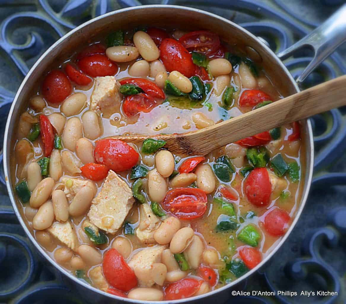 Smokey Pablano Cannellini Beans & Chicken