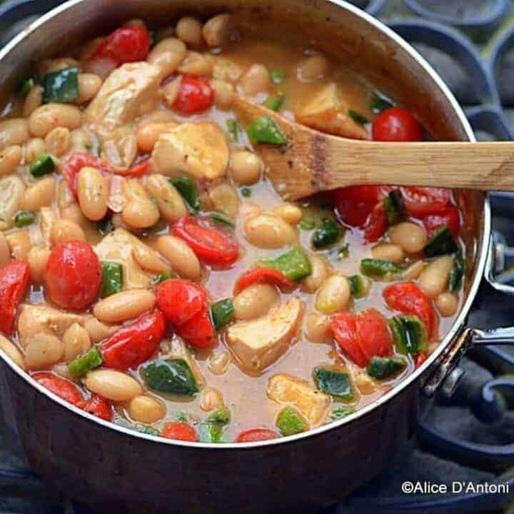 Smokey Pablano Cannellini Beans & Chicken