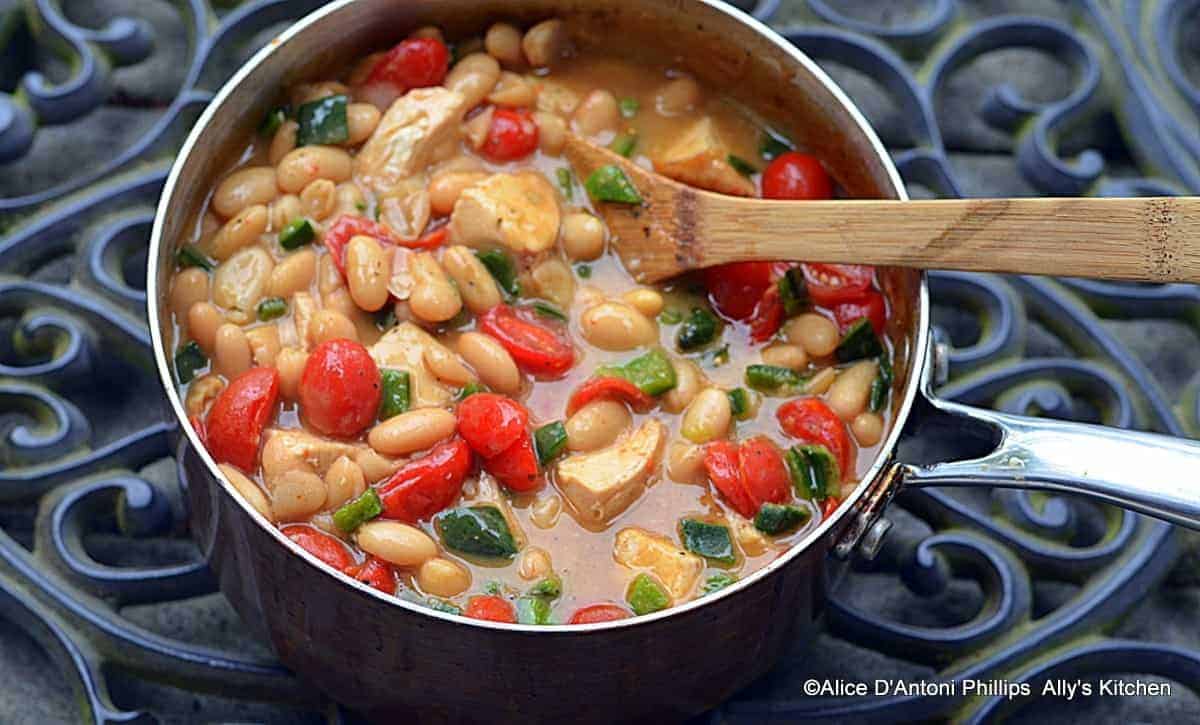 Smokey Pablano Cannellini Beans & Chicken