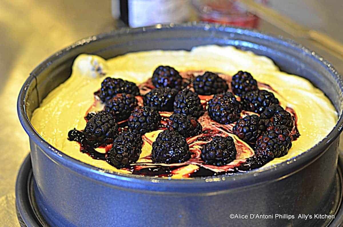 Blackberry Pound Cake