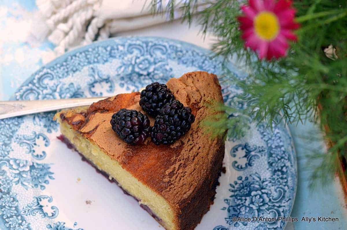 Blackberry Pound Cake