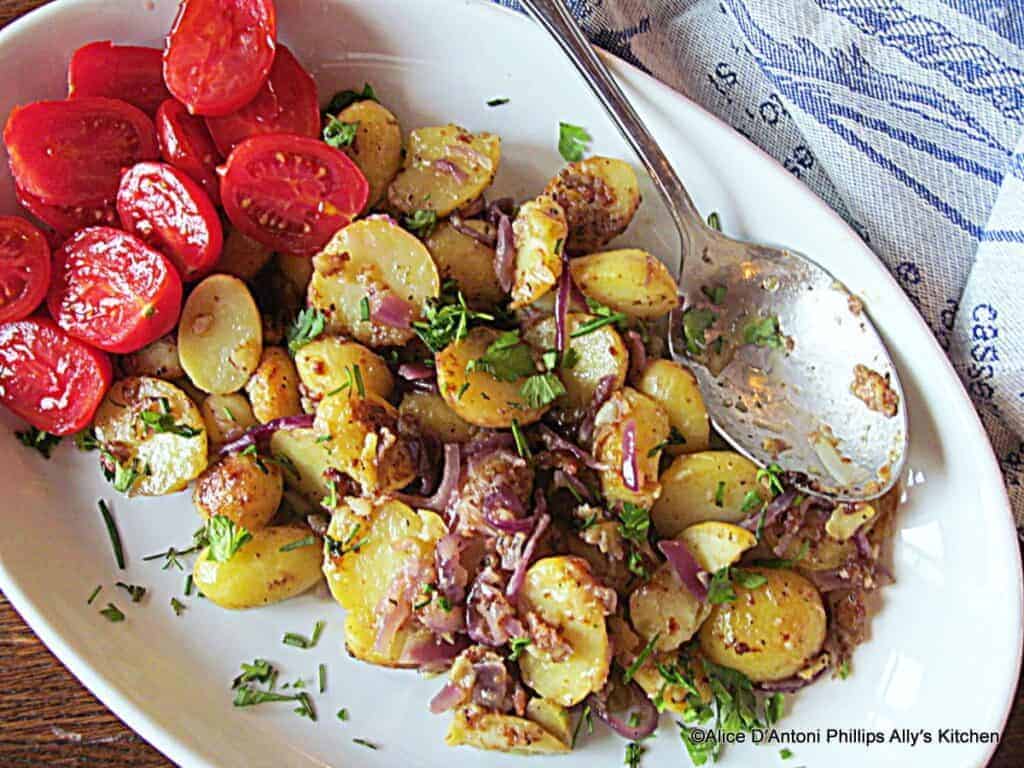 Tuscan Baby Yukon Golds with Pecorino Rosemary & Parsley