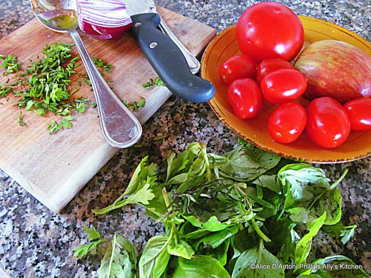 Tuscan Baby Yukon Golds with Pecorino Rosemary & Parsley