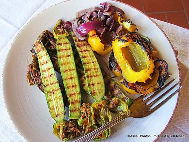 Tuscan Pan Grilled Vegetables