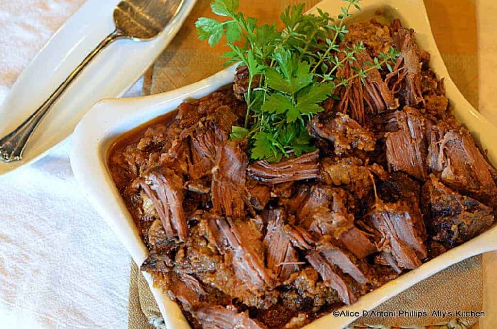 bourbon & brown sugar chuck roast