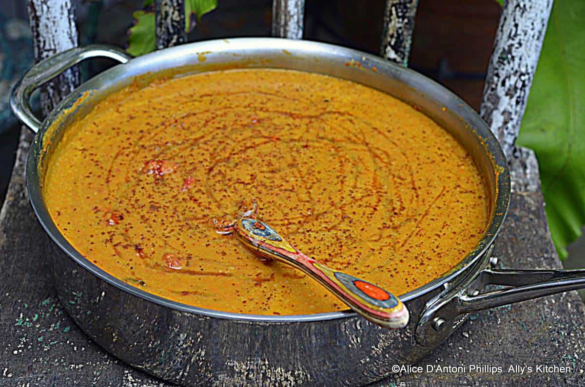 Roasted Creamy Spicy Root Soup