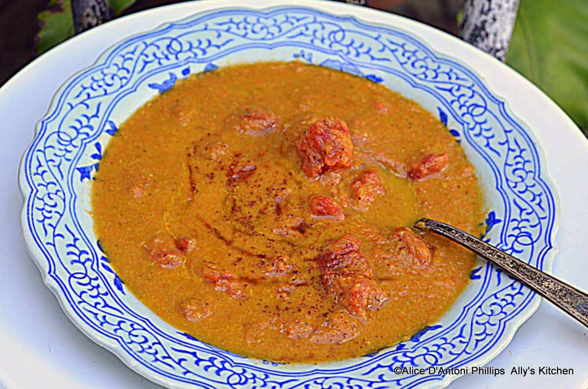 Roasted Creamy Spicy Root Soup