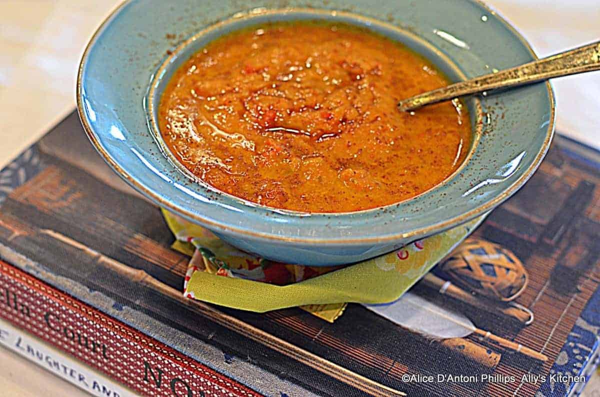 Roasted Creamy Spicy Root Soup