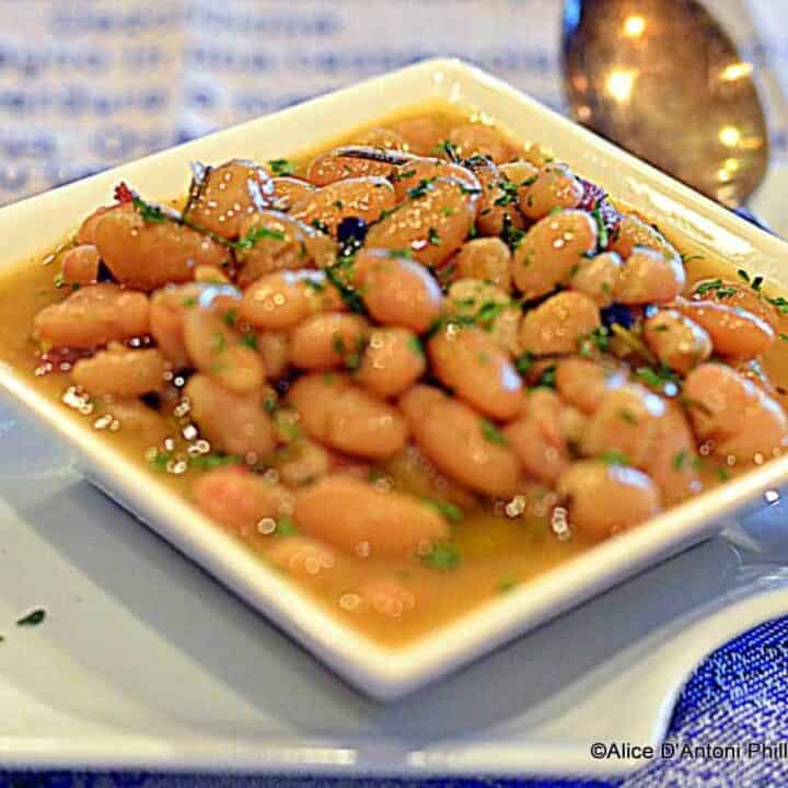 fresh herb cannellini beans