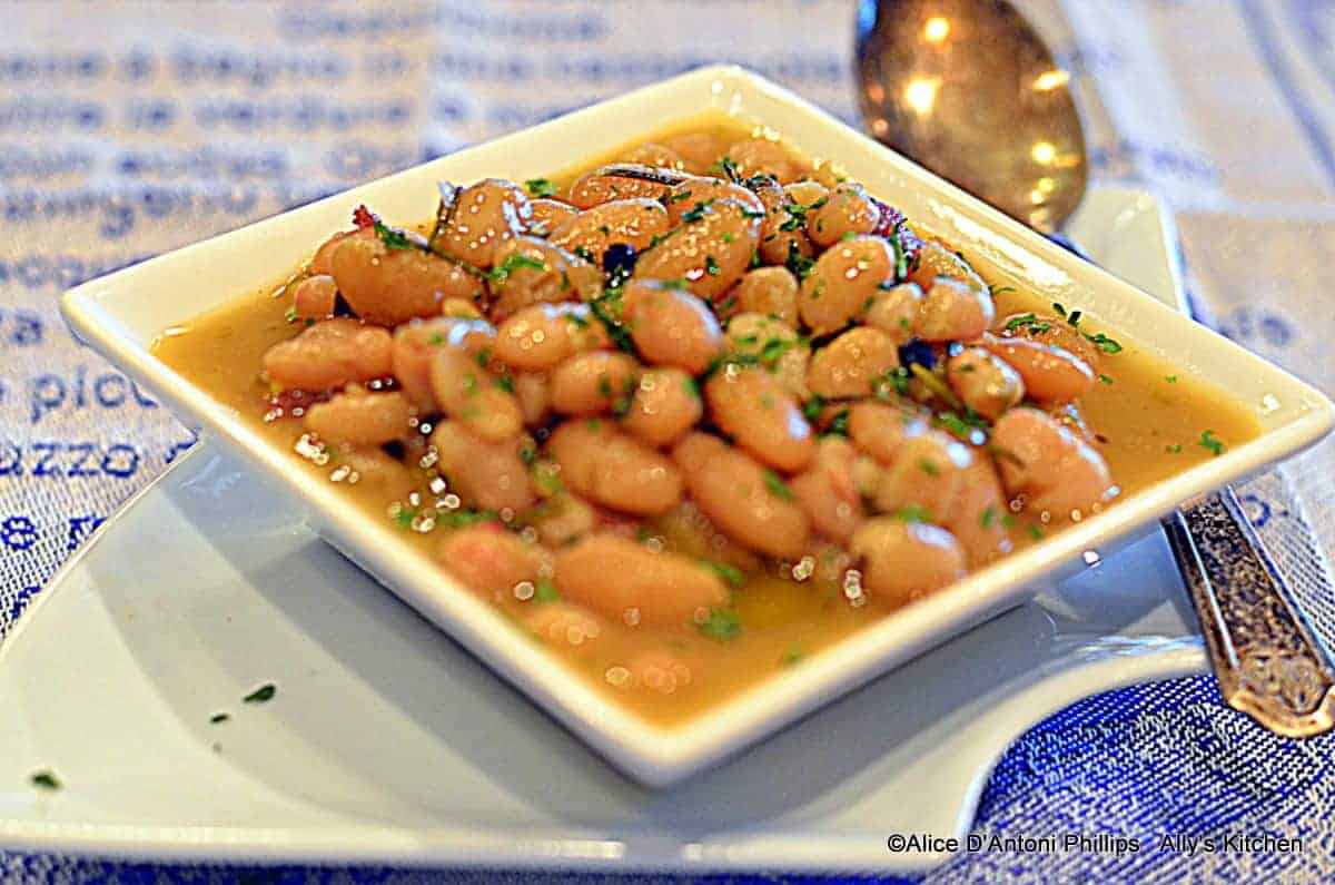 fresh herb cannellini beans