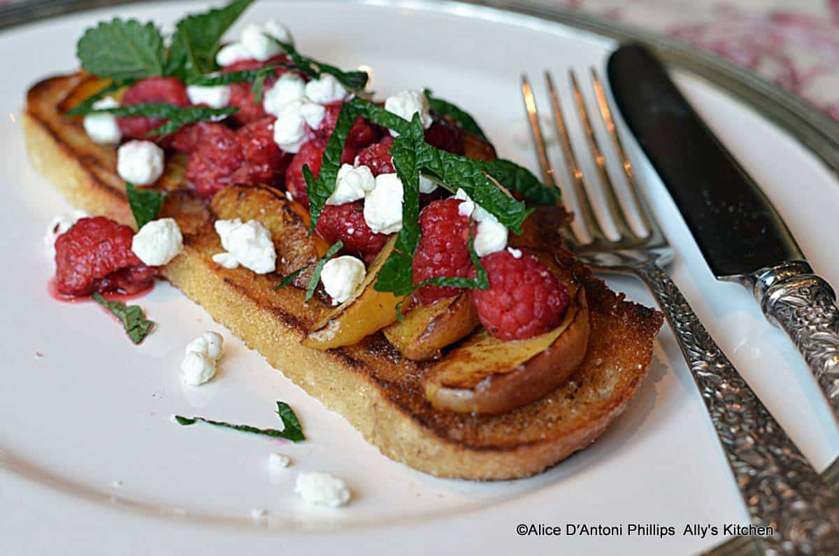 grilled sourdough french toast