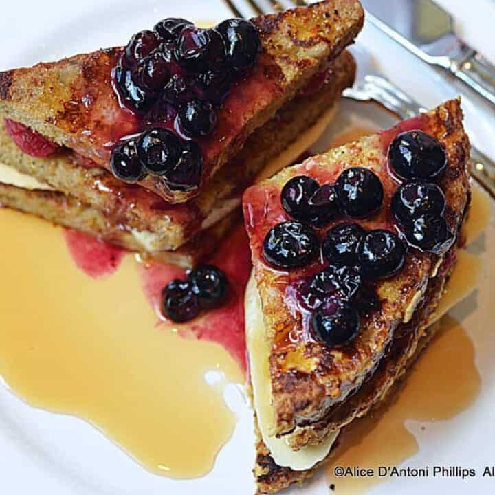 healthy fruit french toast
