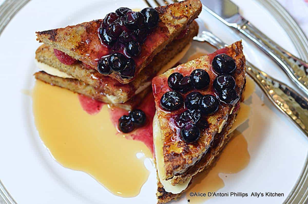 healthy fruit french toast