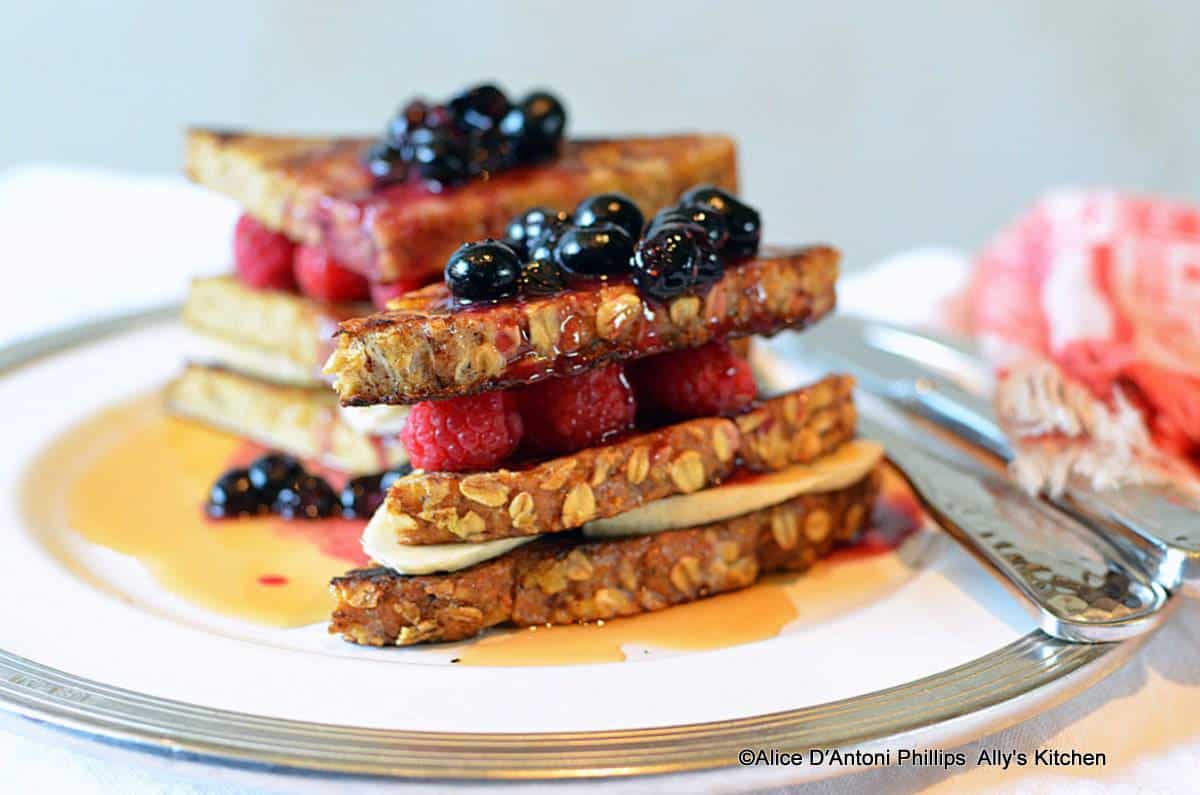 healthy fruit french toast