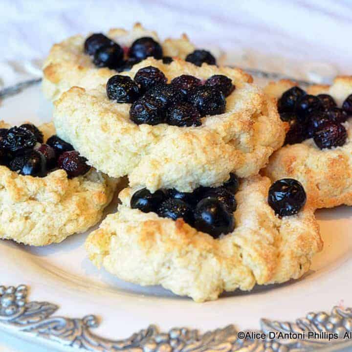 Buttermilk Blueberry Scookies