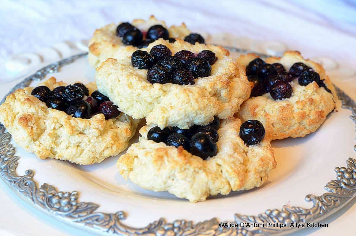 Buttermilk Blueberry Scookies