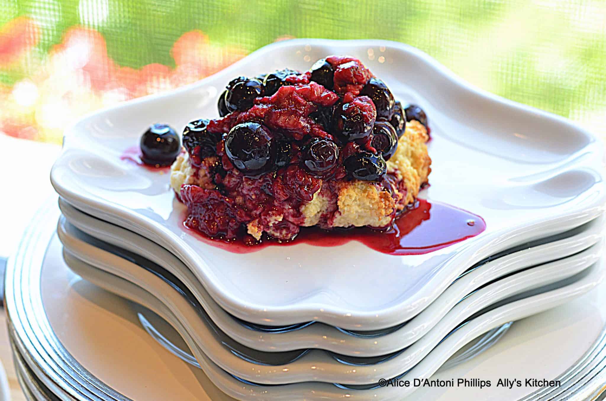 Buttermilk Blueberry Scookies 