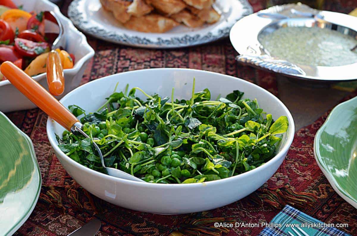 mint pepper jelly sweet petite peas