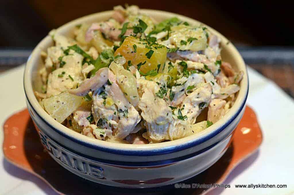 Herb Fruit & Lime Chicken Salad