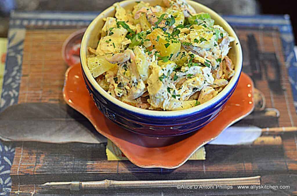 Herb Fruit & Lime Chicken Salad