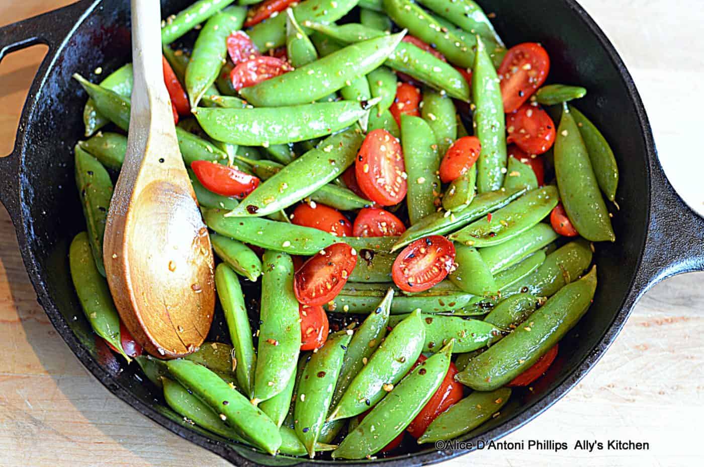 Sweet Ginger Sugar Pea Pods