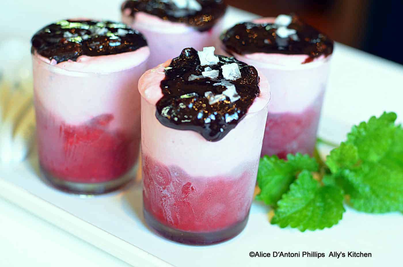 Amalfi Coast Raspberry Mascarpone Desserts