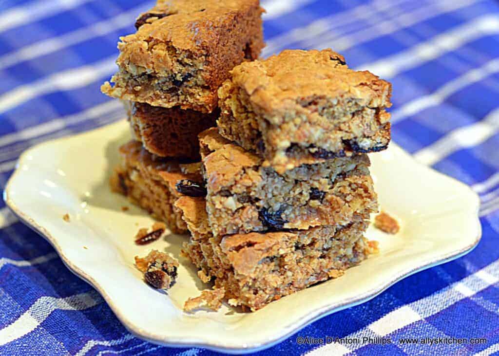 oatmeal almond chewies