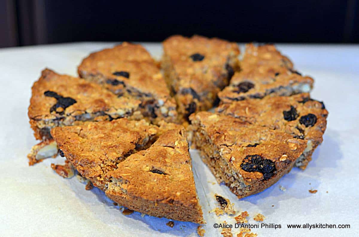 oatmeal almond chewies