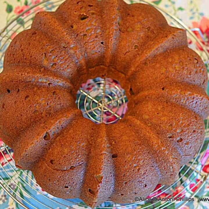 Vintage Pumpkin Pound Cake