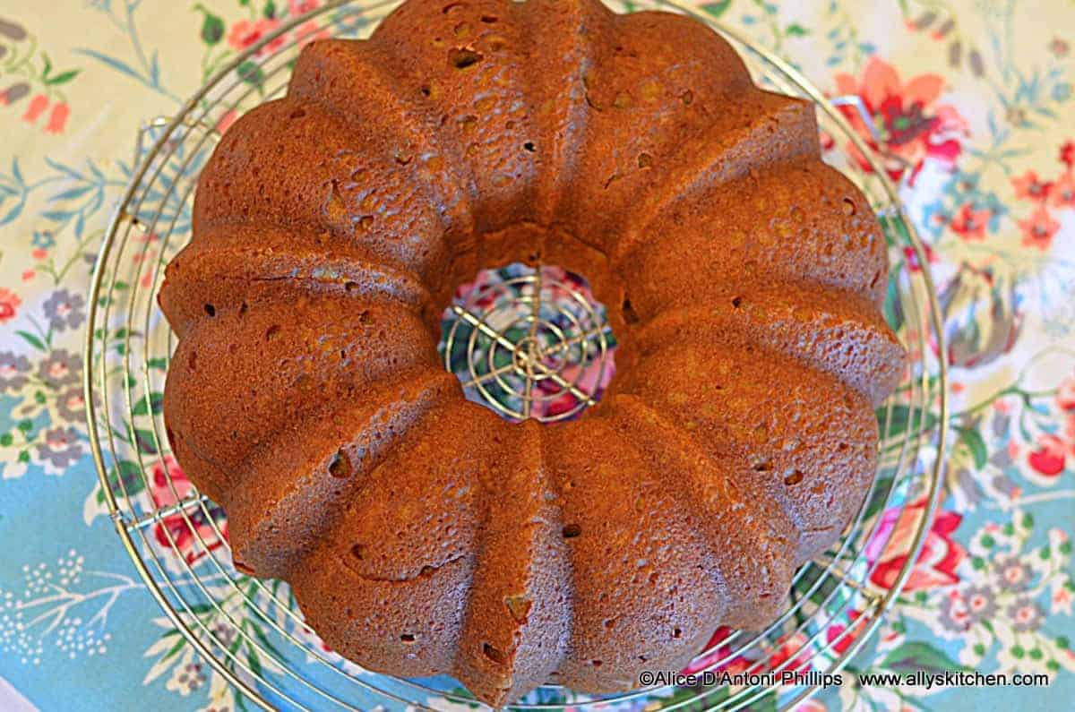 Lemon Sour Cream Pound Cake - Vintage Kitchen Notes