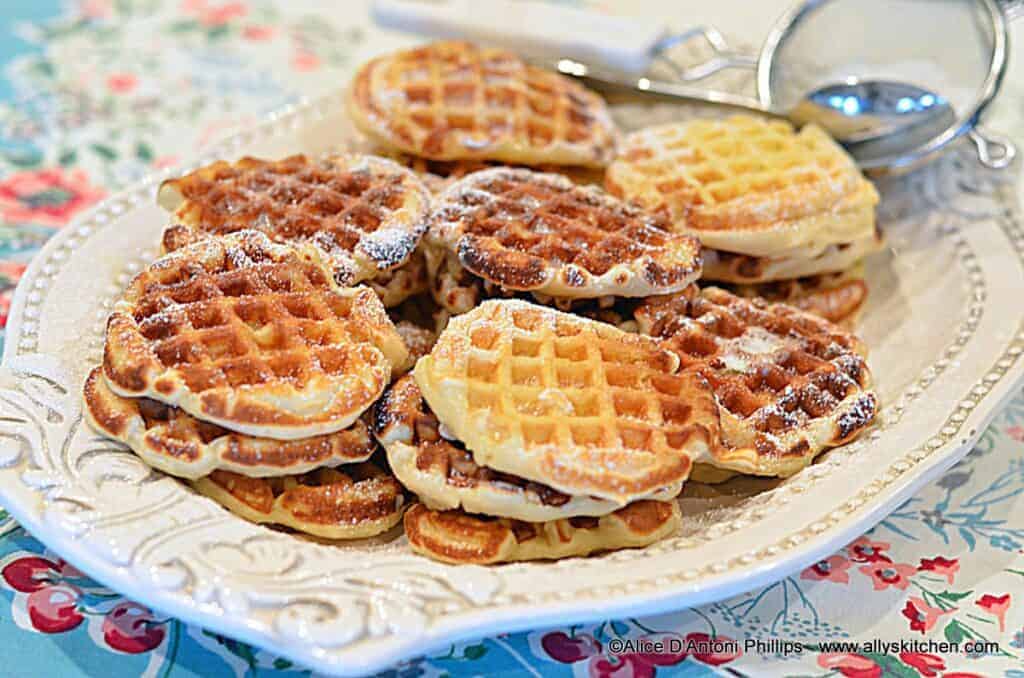 Vintage Buttermilk Sugar Waffles