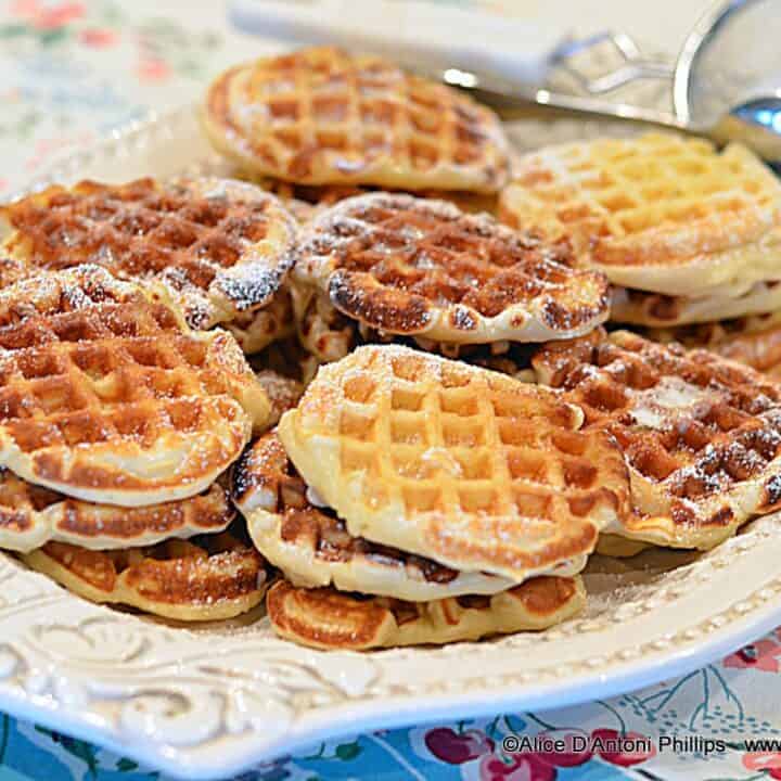 Vintage Buttermilk Sugar Waffles