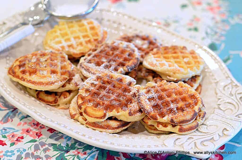 Vintage Buttermilk Sugar Waffles