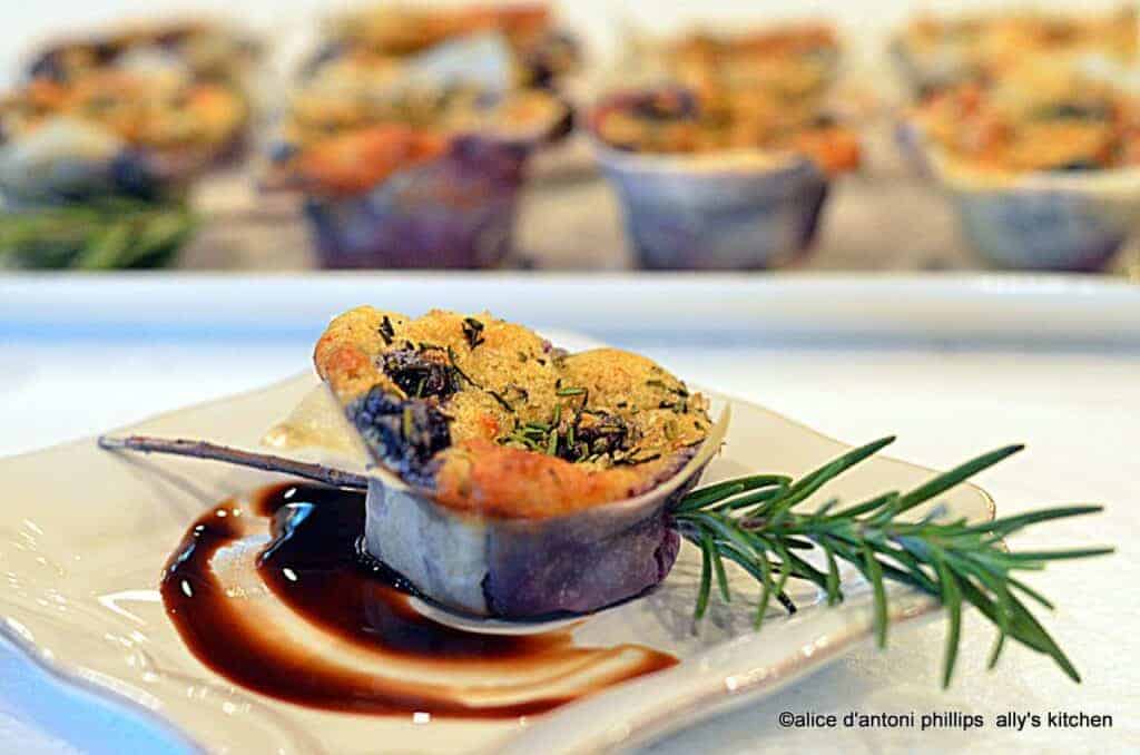 Springroll Blueberry & Rosemary Puffs