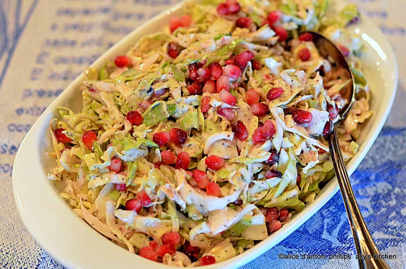 Pomegranate Coleslaw